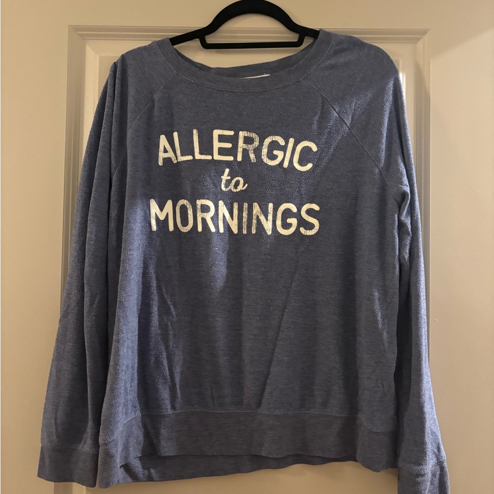 Grayson Threads Blue Graphic Sweatshirt